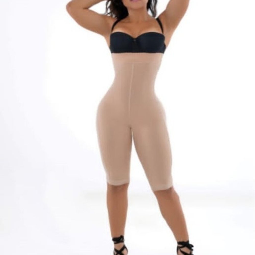 Colombian Butt Lifter High-Waisted Capri Faja
